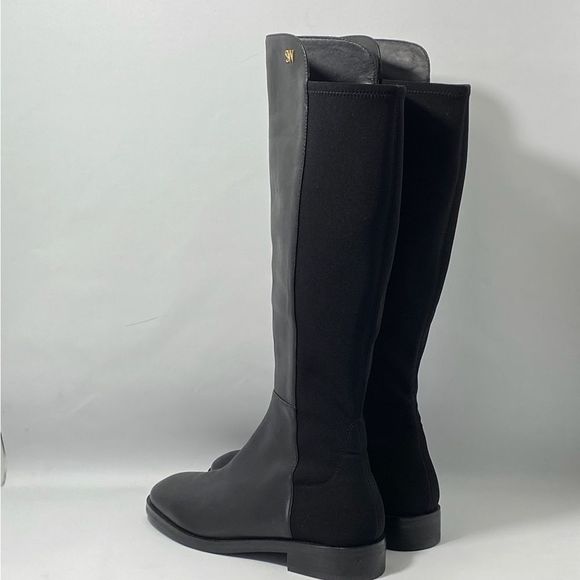 Stuart Weitzman Black Heeled Boots - Picture 6 of 14